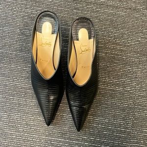 Louboutin mules